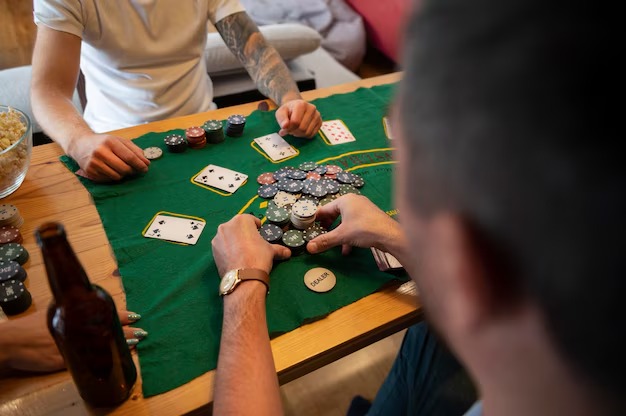 Live dealer blackjack table with multi-camera feed